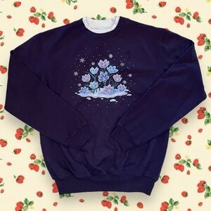 Vintage 80's Purple Morning Sun Sweatshirt